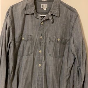 J. Crew long sleeve pocket front button down